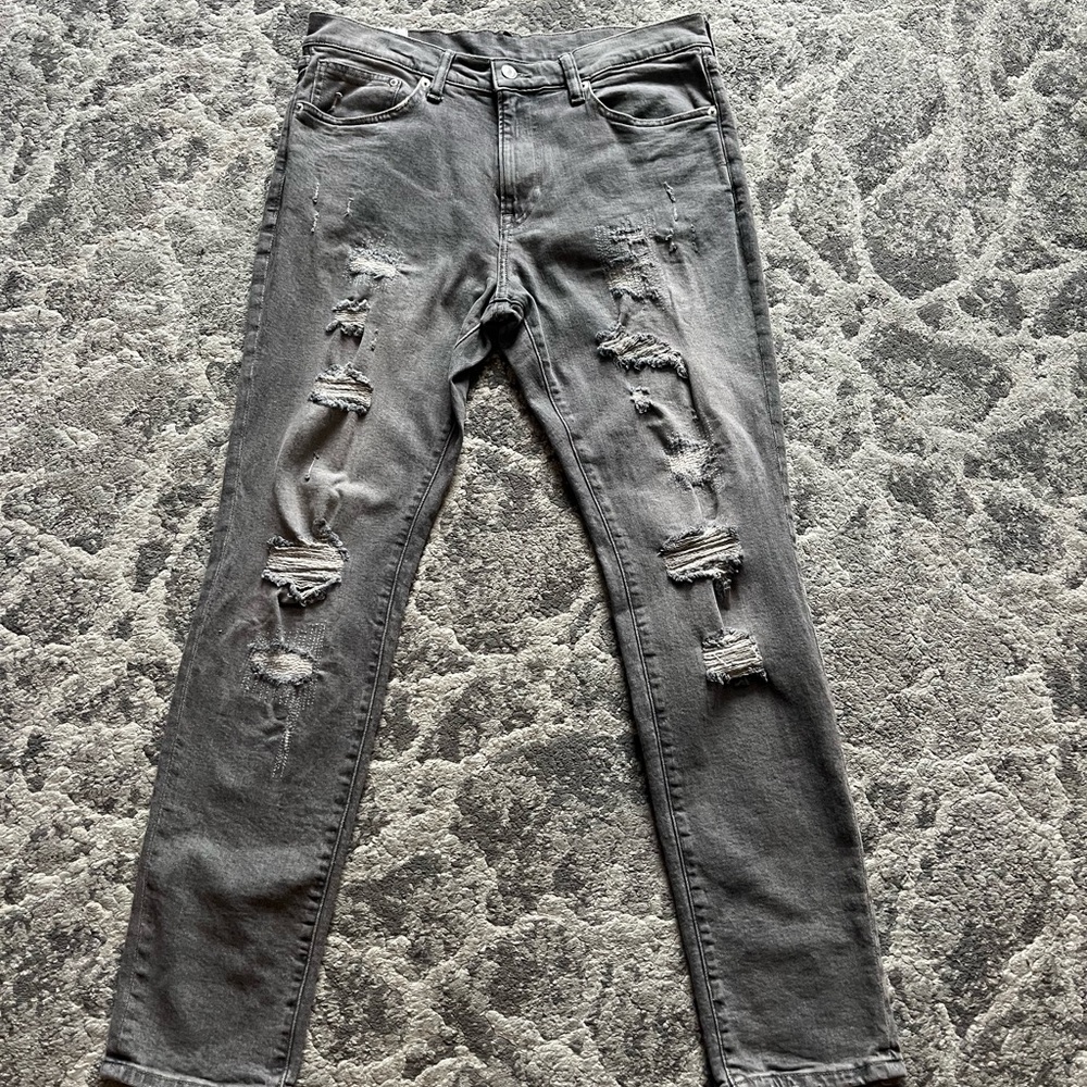 H&M ripped jeans